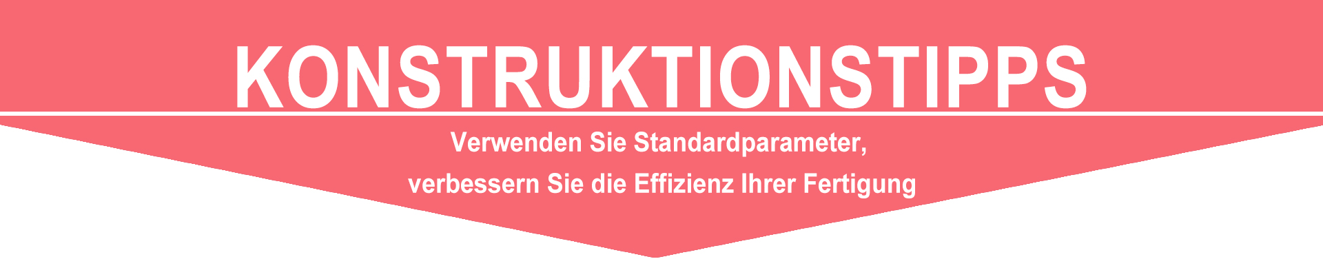 Verwenden Sie Standardparameter, verbessern Sie die Effizienz Ihrer Fertigung