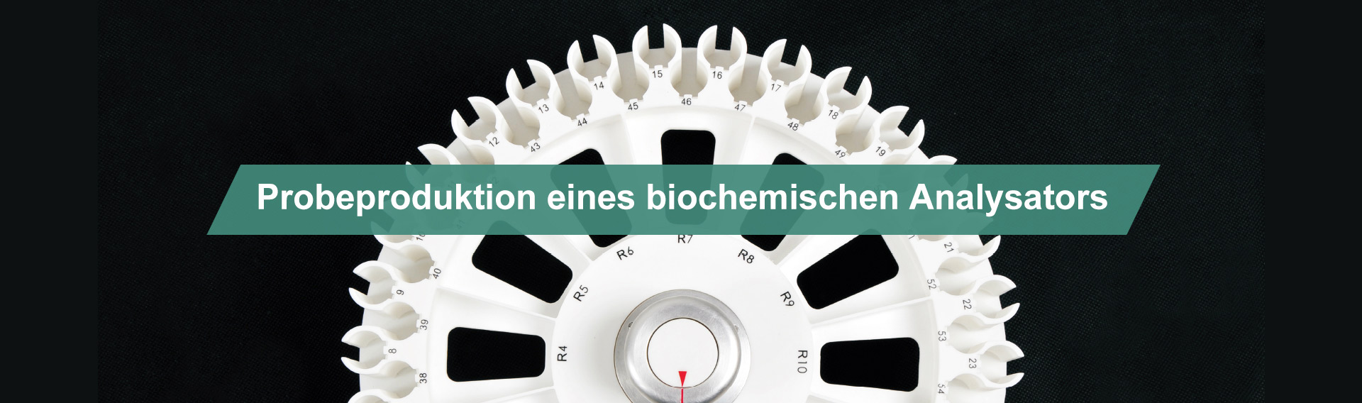 Probeproduktion eines biochemischen Analysators