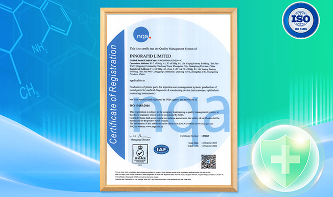 RPWORLD Achieves ISO13485 Certification —Elevating Standards in Medical Device Manufacturing