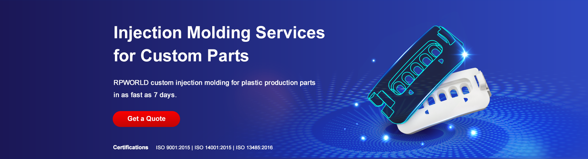 Injection Molding Services Banner