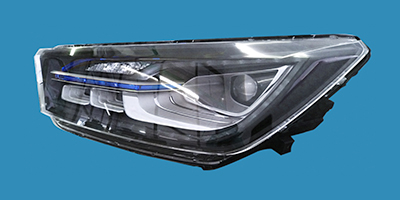Ästhetisches Modell eines Automobilscheinwerfers