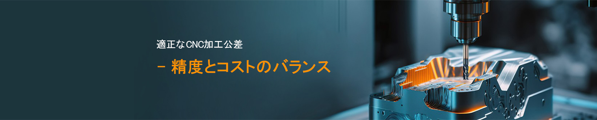 適正なCNC加工公差 - 精度とコストのバランス