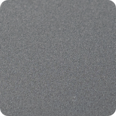 Injection molding texture sample showing matte and rough finishes for plastic components