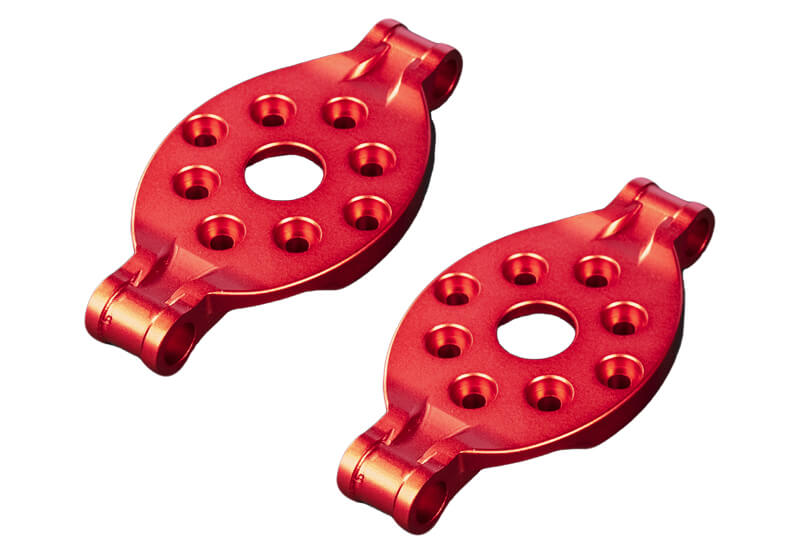 CNC-machined aluminum actuator housing for a robotic joint