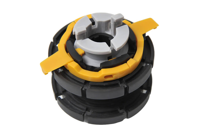 Urethane cast protective housing for robotics component