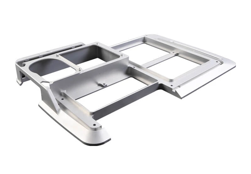 CNC-machined aluminum parts for industrial equipment assembly