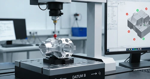Quality and repeatability support for industrial parts