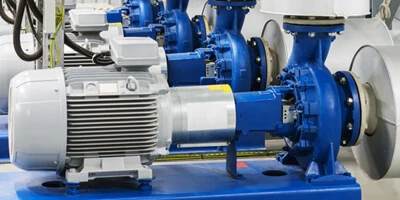 Custom machined parts for industrial pumps, valves, and fluid-control systems