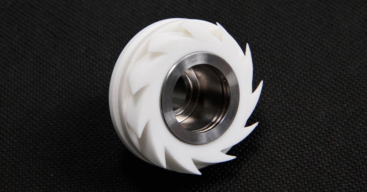 Low-volume urethane-cast impeller assemblies for underwater testing