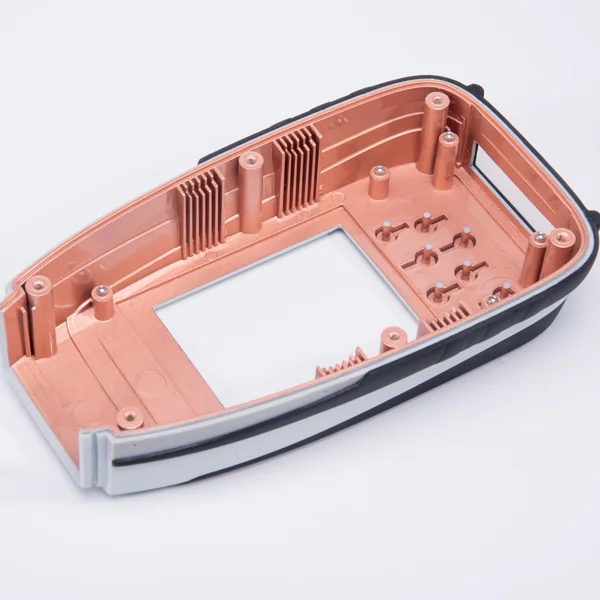 EMC painting for electromagnetic shielding on molded parts
