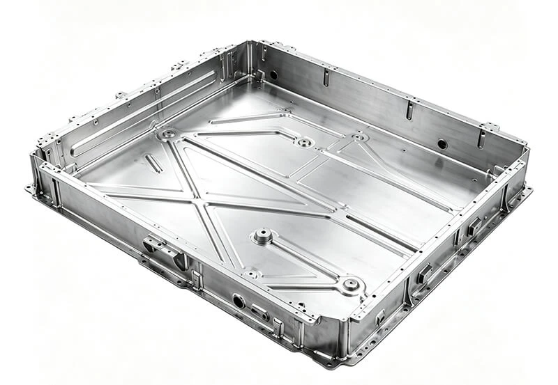 Sheet metal enclosure for automotive production components