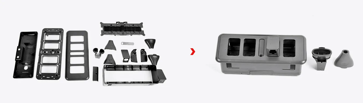Preassembly process illustration